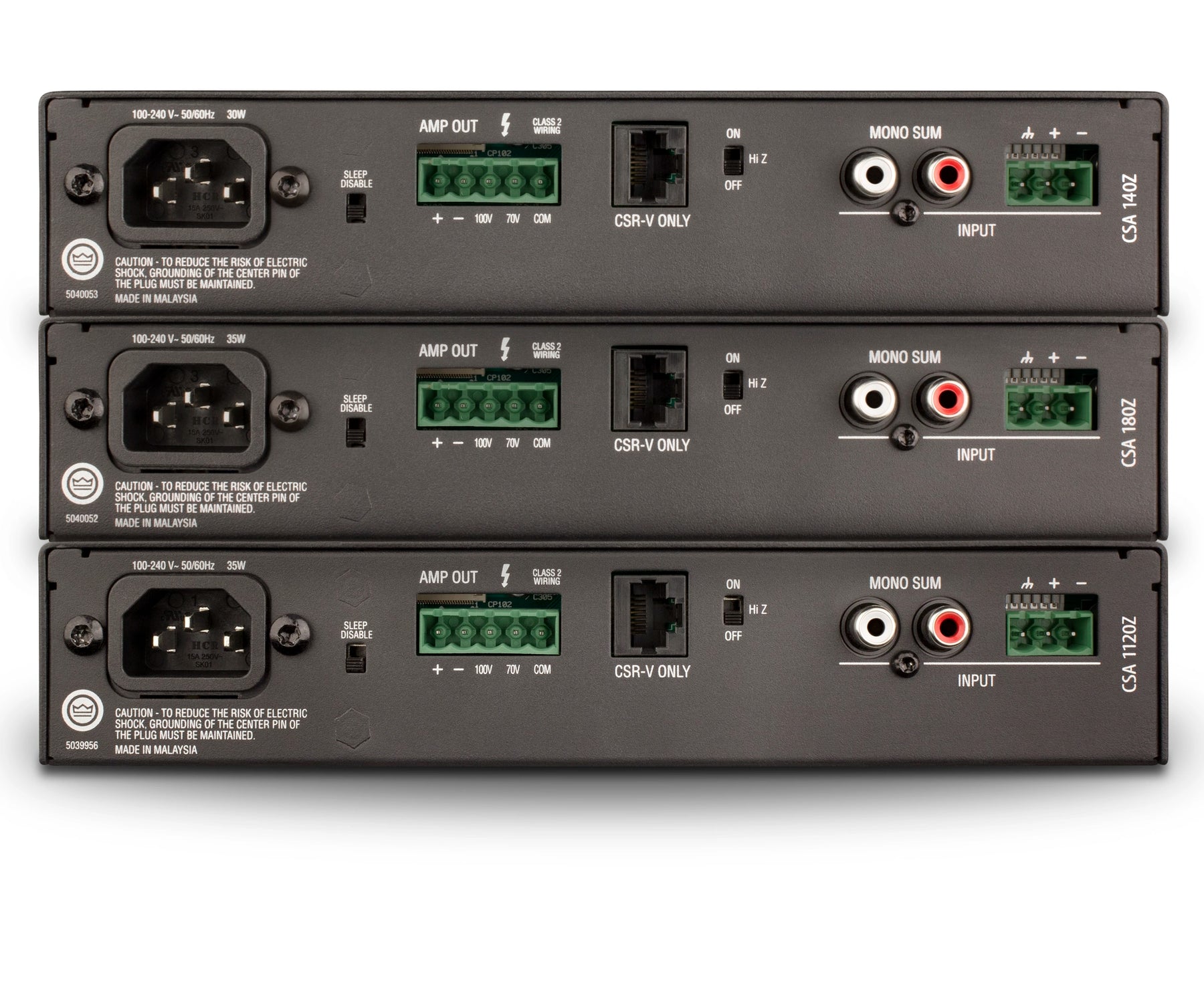 JBL CSA 1120Z 1120W Audio Amplifiers