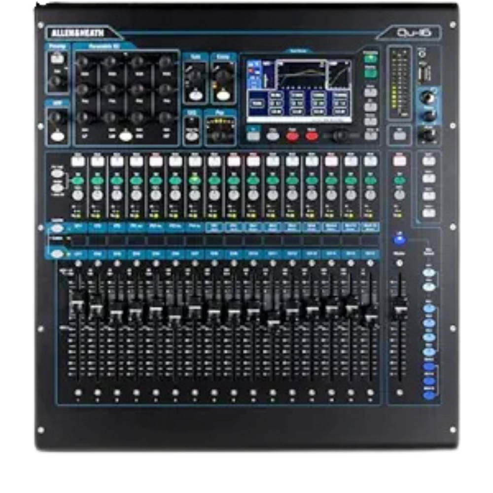 Allen & Heath QU16 Rack Mountable Digital Mixer (Black)