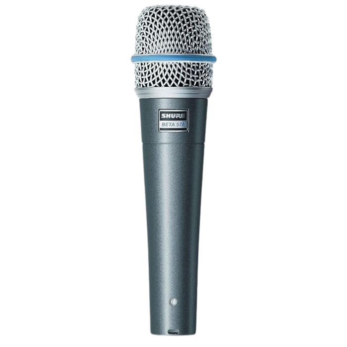 Shure BETA 57A Supercardioid Dynamic Microhone with High Output Neodymium Element for Vocal/Instrument Applications