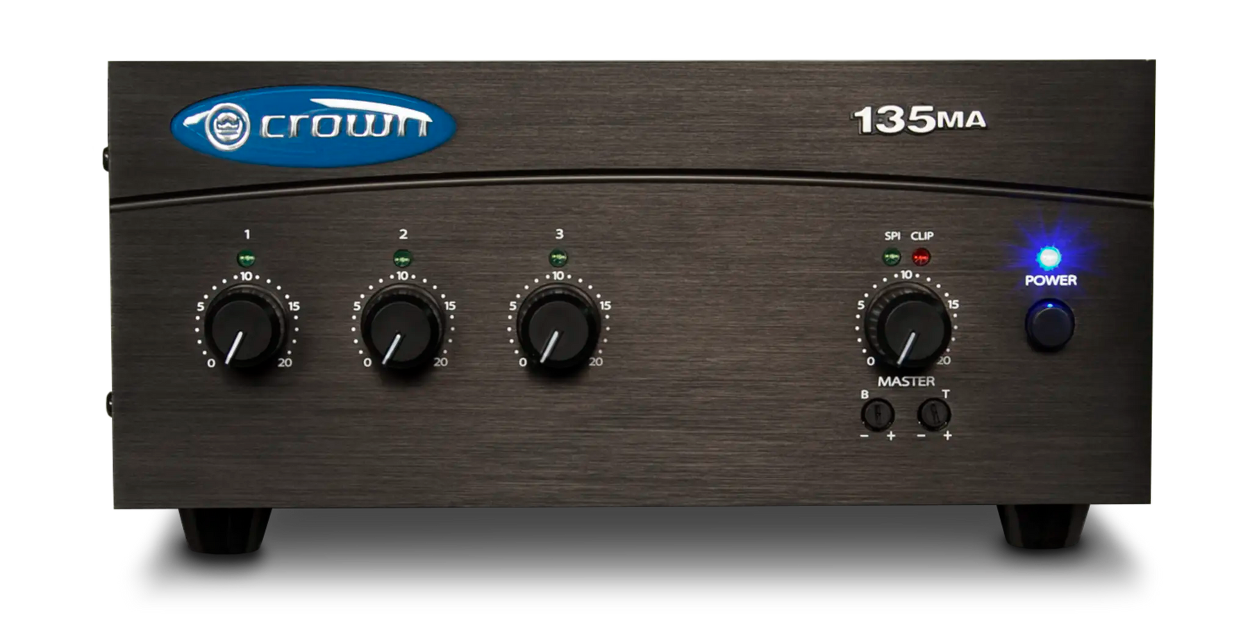 Crown 135MA, Three Input, 35W Mixer-Amplifier