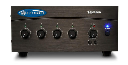Crown 160MA, Four Input, 60W Mixer-Amplifier