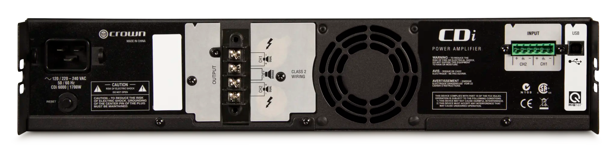 Crown CDi6000 Power Amplifier