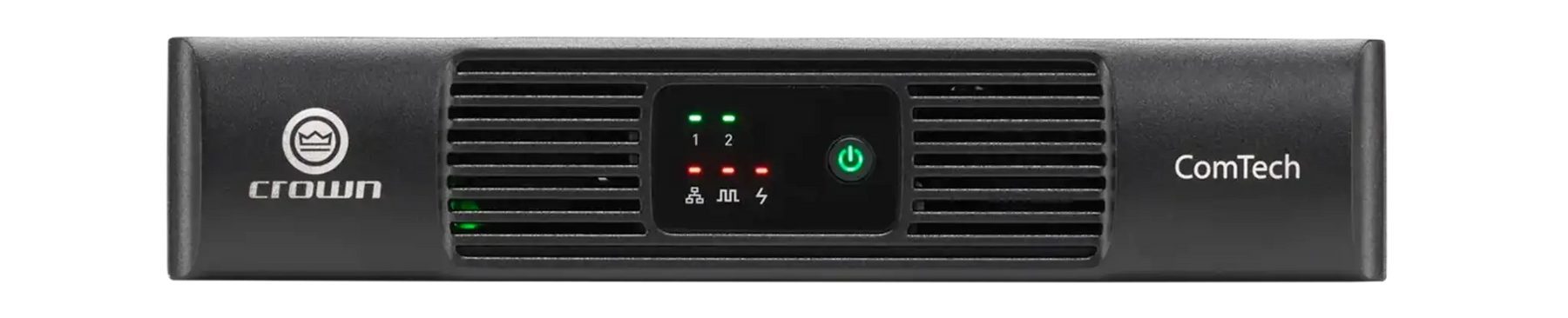 Crown CTD-2125, Two-channel, 125W/ch. Power Sharing Amplifier with DSP and Dante