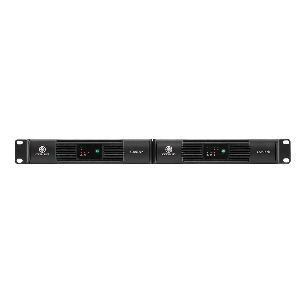 Crown CTD-2125, Two-channel, 125W/ch. Power Sharing Amplifier with DSP and Dante