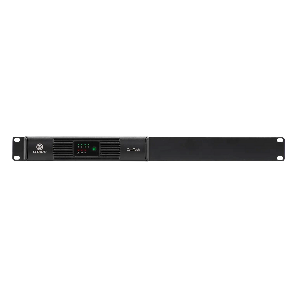 Crown CTD-4125, Four-channel, 125W/ch. Power Sharing Amplifier with DSP and Dante
