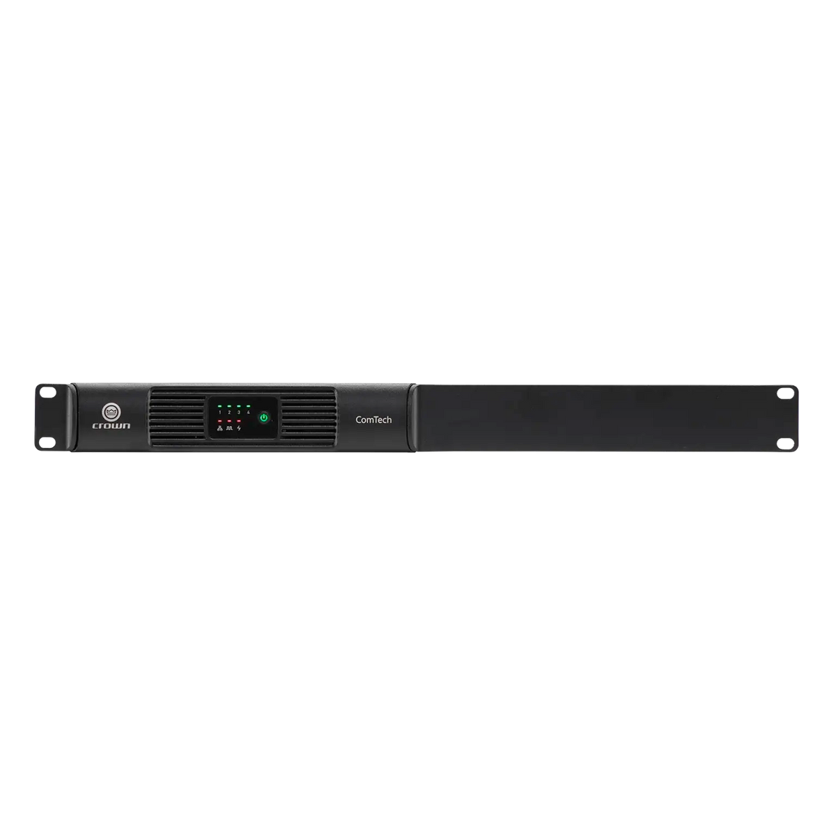 Crown CTD-4125, Four-channel, 125W/ch. Power Sharing Amplifier with DSP and Dante