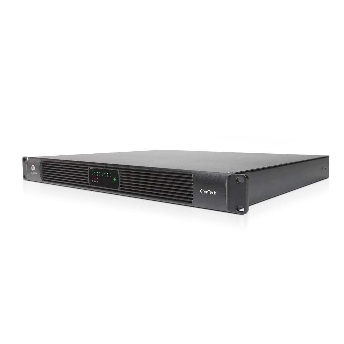 Crown CTD-8125, Eight-channel, 125W/ch. Power Sharing Amplifier with DSP and Dante