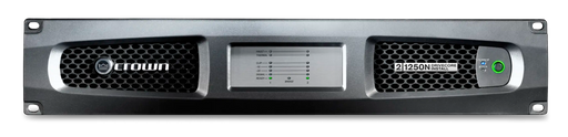 Crown DCi 2|1250N, Two-channel, 1250W @ 4Ω Power Amplifier with BLU link, 70V/100V