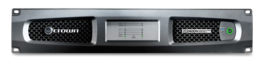 Crown DCi 2|2400N, Two-channel, 2400W @ 4Ω Power Amplifier with BLU link, 70V/100V