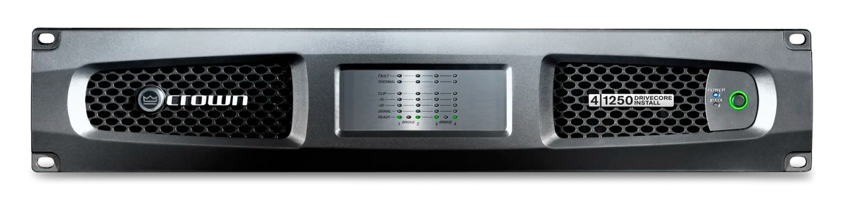 Crown DCi 4|1250, Four-channel, 1250W @ 4Ω Analog Power Amplifier, 70V/100V