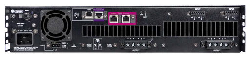 Crown DCi 4|1250DA, Four-channel, 1250W @ 4Ω Power Amplifier with Dante™ / AES67 Networked Audio, and 70V/100V / EN 54-16 Compliant for Life Safety Applications