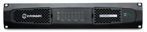 Crown DCi 8|300DA, Eight-channel, 300W @ 4Ω Power Amplifier with Dante™ / AES67 Networked Audio, and 70V/100V / EN 54-16 Compliant for Life Safety Applications