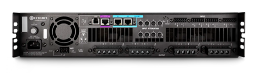 Crown DCi 8|300N, Eight-channel, 300W @ 4Ω Power Amplifier with BLU link, 70V/100V