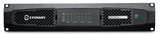Crown DCi 8|600DA, Eight-channel, 600W @ 4Ω Power Amplifier with Dante™ / AES67 Networked Audio, and 70V/100V / EN 54-16 Compliant for Life Safety Applications