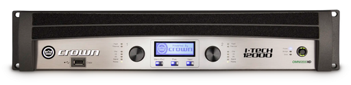 Crown I-Tech 12000HD, Two-channel, 4500W @ 4Ω Power Amplifier