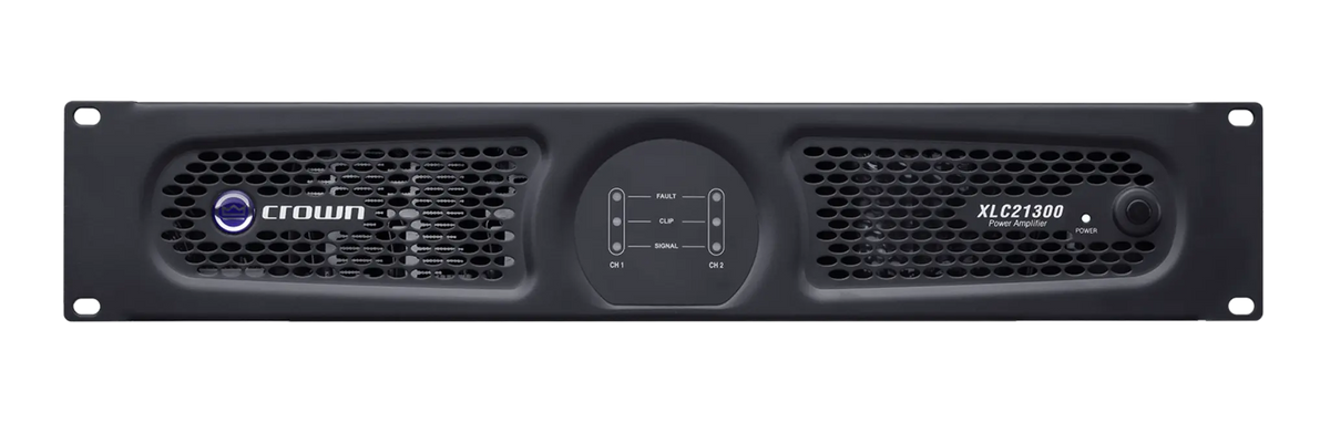 Crown XLC21300, 2-CHANNEL 1,300-WATT POWER AMPLIFIER FOR PRO CINEMA APPLICATIONS