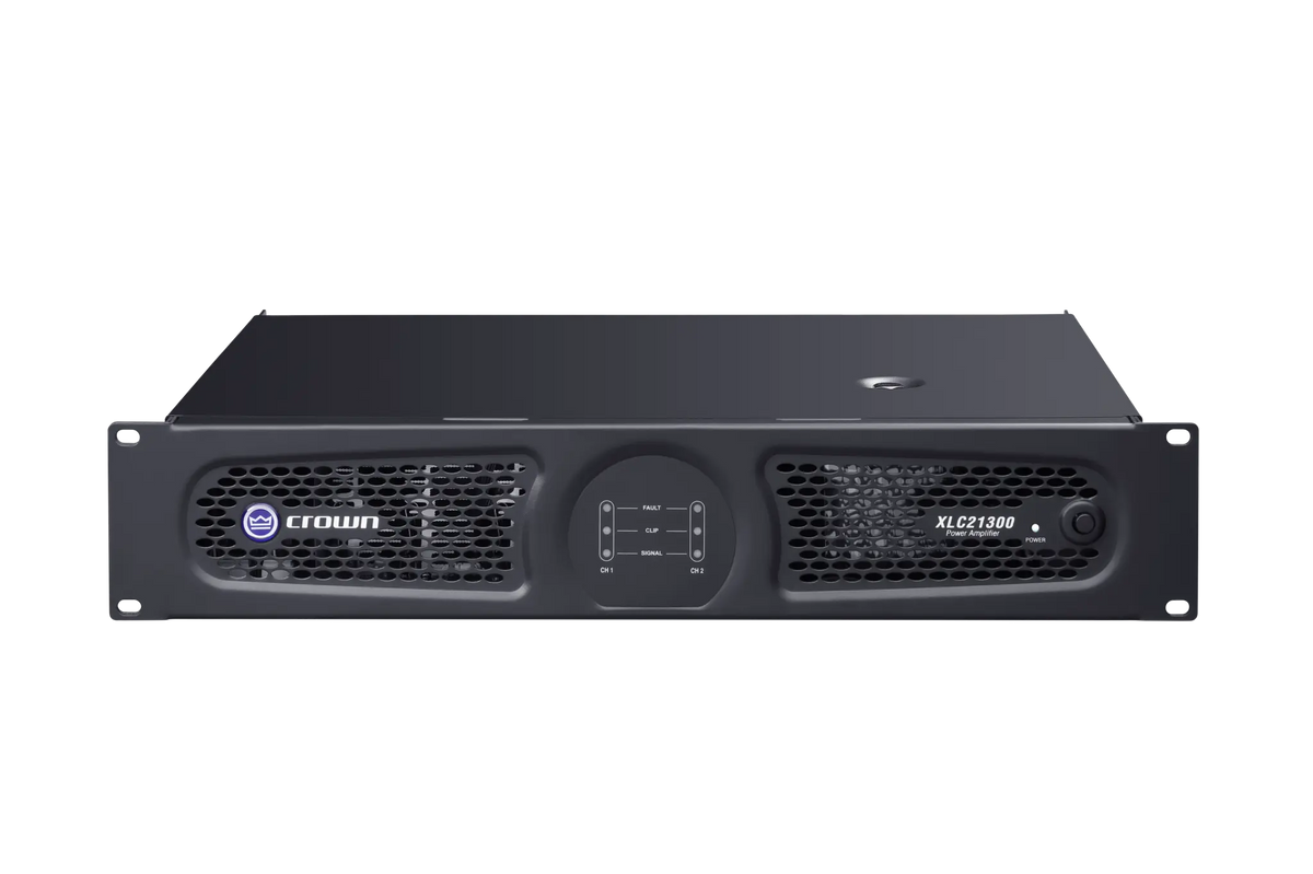 Crown XLC21300, 2-CHANNEL 1,300-WATT POWER AMPLIFIER FOR PRO CINEMA APPLICATIONS