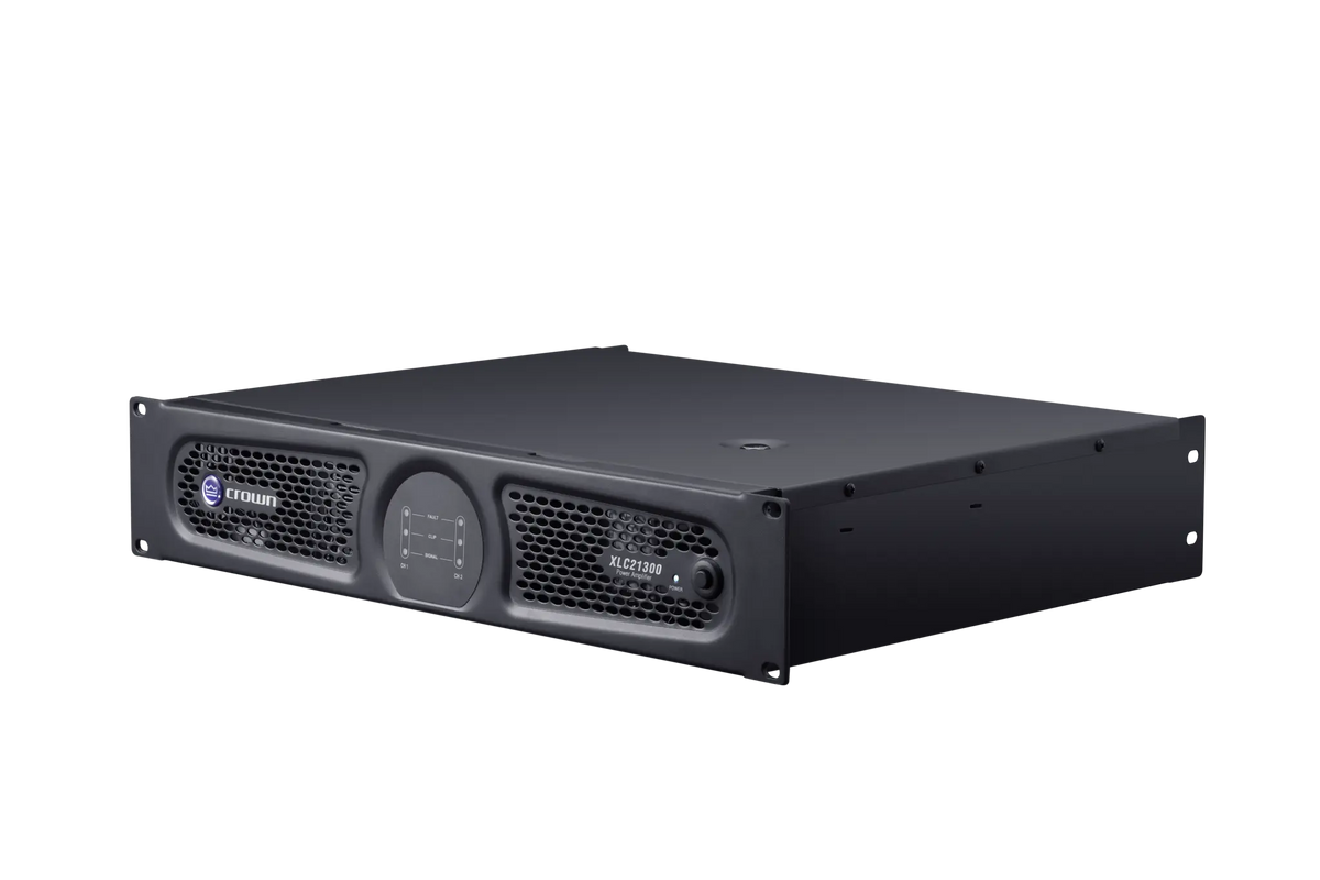 Crown XLC21300, 2-CHANNEL 1,300-WATT POWER AMPLIFIER FOR PRO CINEMA APPLICATIONS