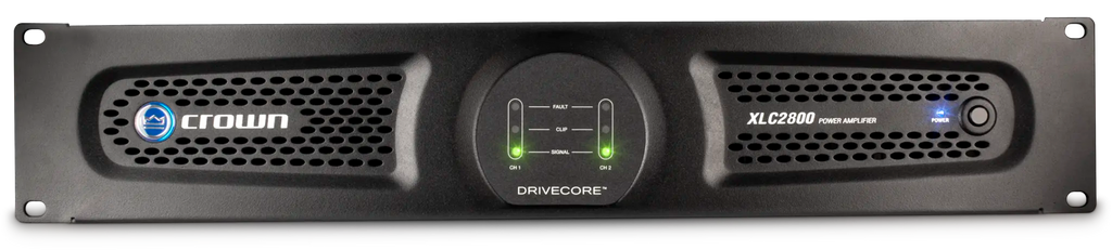 Crown XLC 2800, Two-channel, 800W @ 4Ω Power Amplifier