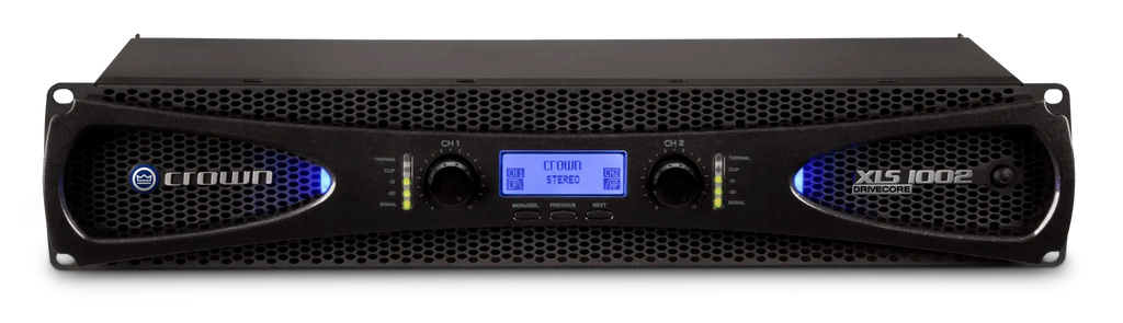 Crown XLS 1002, Two-channel, 350W @ 4Ω Power Amplifier