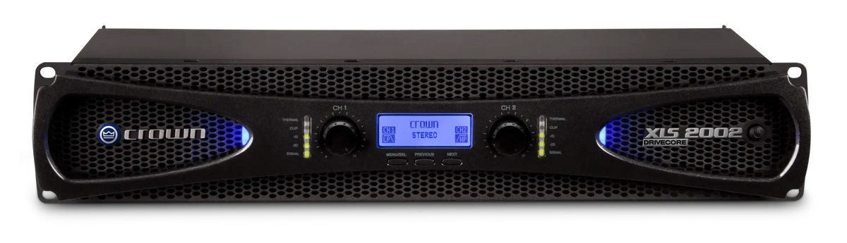 Crown XLS 2002, Two-channel, 650W @ 4Ω Power Amplifier
