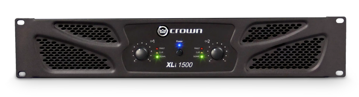 Crown XLi 1500, Two-channel, 450W @ 4Ω Power Amplifier