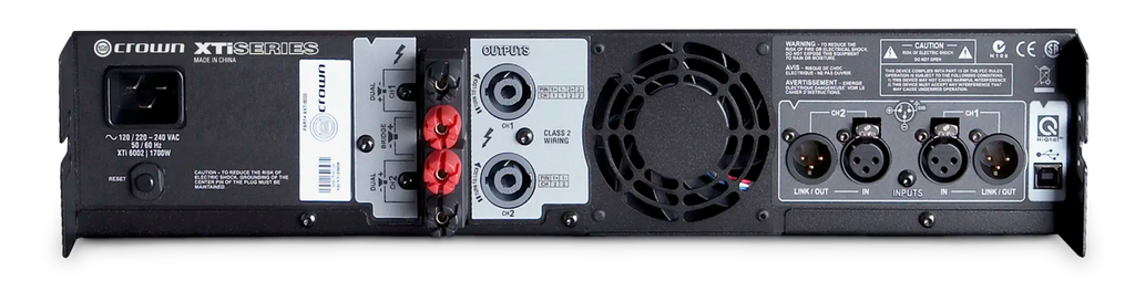 Crown XTi 6002, Two-channel, 2100W @ 4Ω Power Amplifier