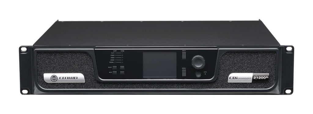 Crown CDi 2|1200BL, Analog + BLU link input, 2 channel, 1200W per output channel