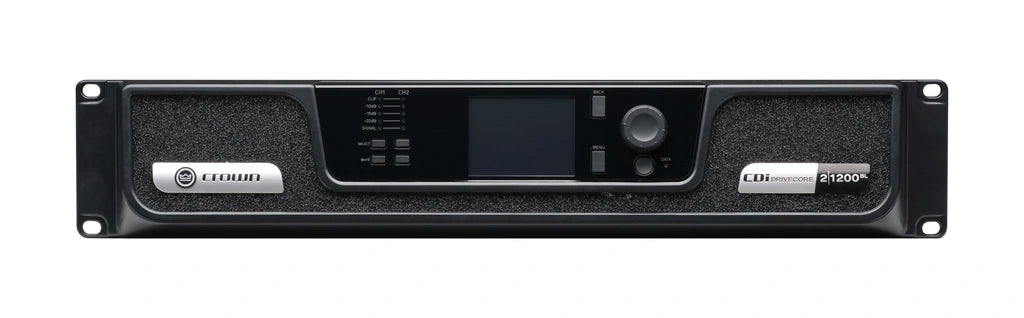 Crown CDi 2|1200BL, Analog + BLU link input, 2 channel, 1200W per output channel