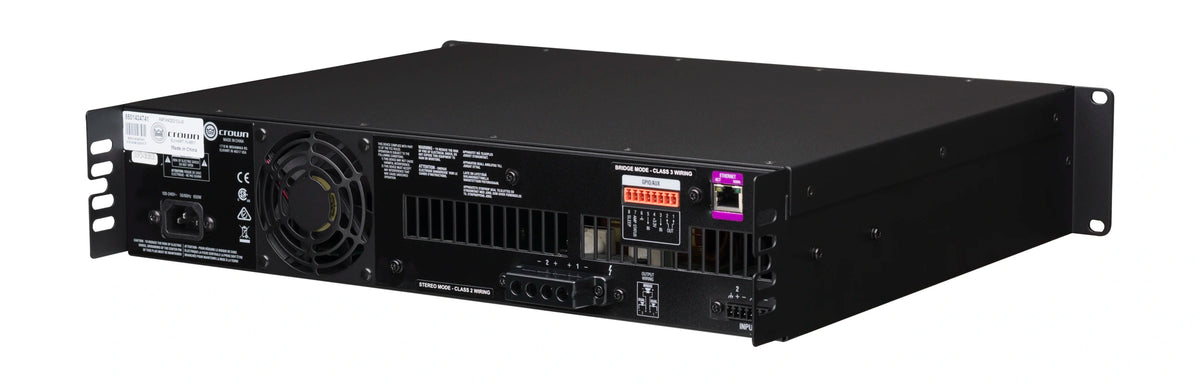 Crown CDi 2|1200, Analog input, 2 channel, 1200W per output channel