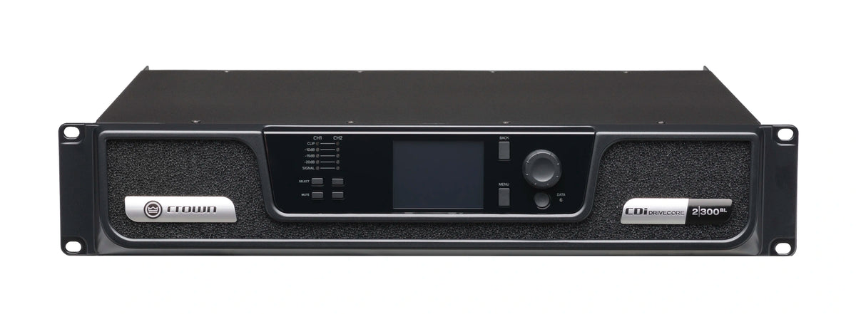 Crown CDi 2|300BL, Analog + BLU link input, 2 channel, 300W per output channel