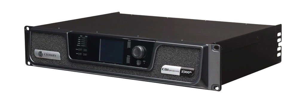 Crown CDi 2|300BL, Analog + BLU link input, 2 channel, 300W per output channel
