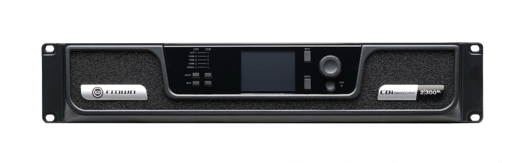 Crown CDi 2|300BL, Analog + BLU link input, 2 channel, 300W per output channel