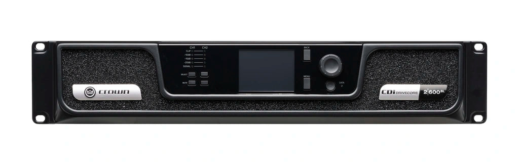Crown CDi 2|600BL, Analog + BLU link input, 2 channel, 600W per output channel