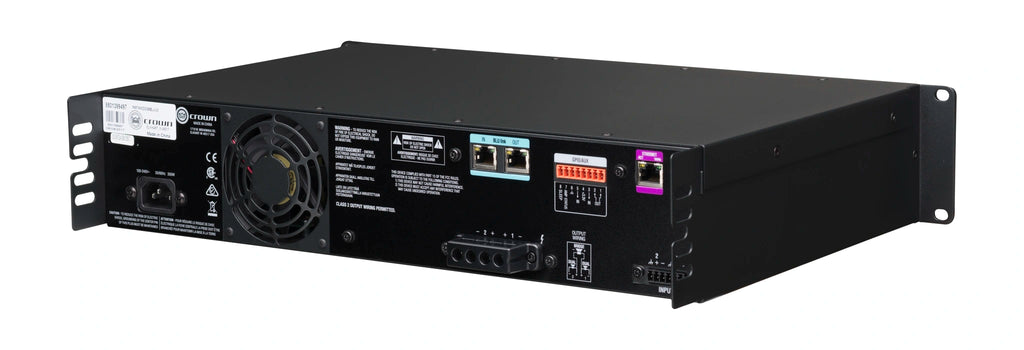 Crown CDi 2|600BL, Analog + BLU link input, 2 channel, 600W per output channel
