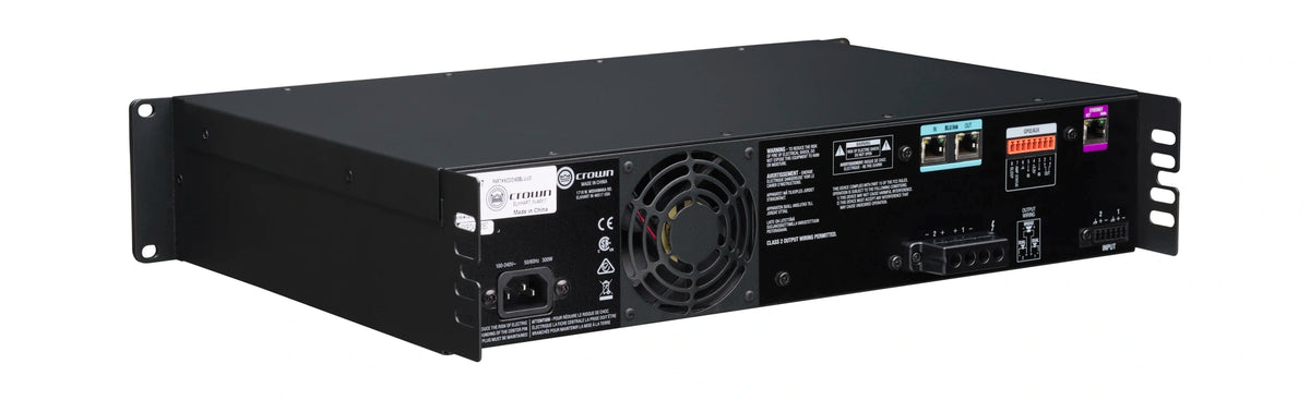 Crown CDi 2|600BL, Analog + BLU link input, 2 channel, 600W per output channel