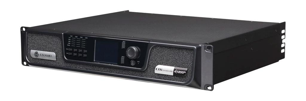 Crown CDi 4|1200BL, Analog + BLU link input, 4 channel, 1200W per output channel