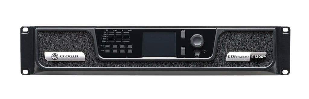 Crown CDi 4|1200BL Analog + BLU link input, 4 channel,