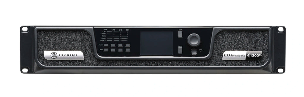 Crown CDi 4|1200BL, Analog + BLU link input, 4 channel, 1200W per output channel