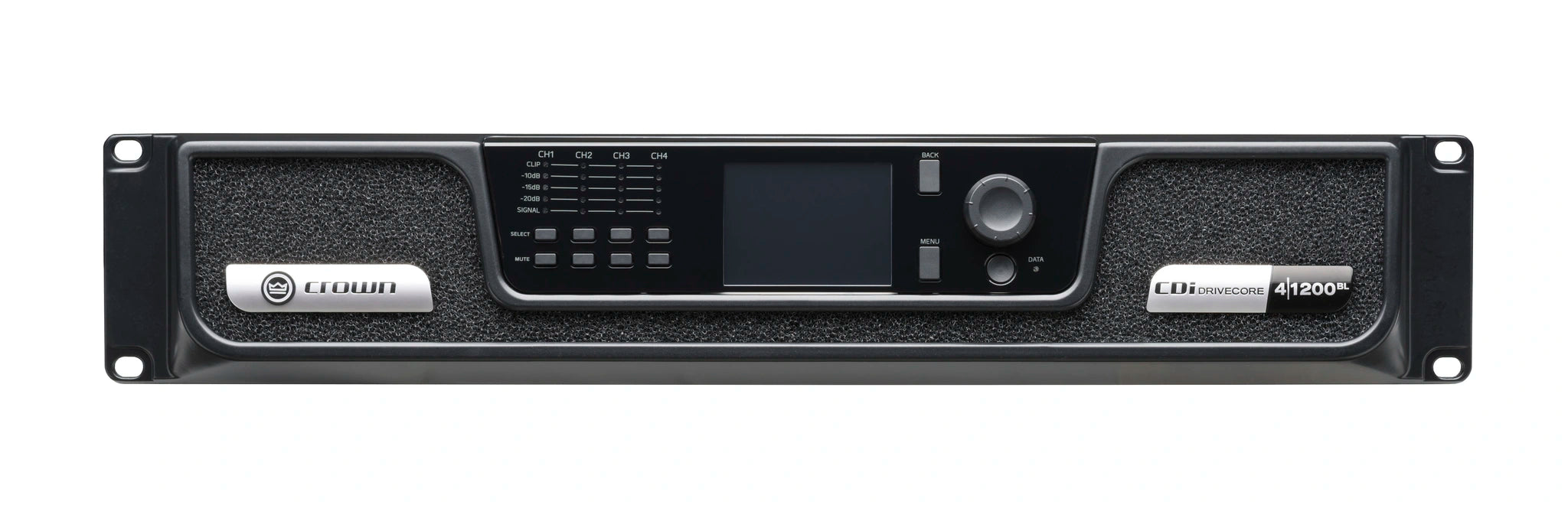 Crown CDi 4|1200BL Analog + BLU link input, 4 channel,