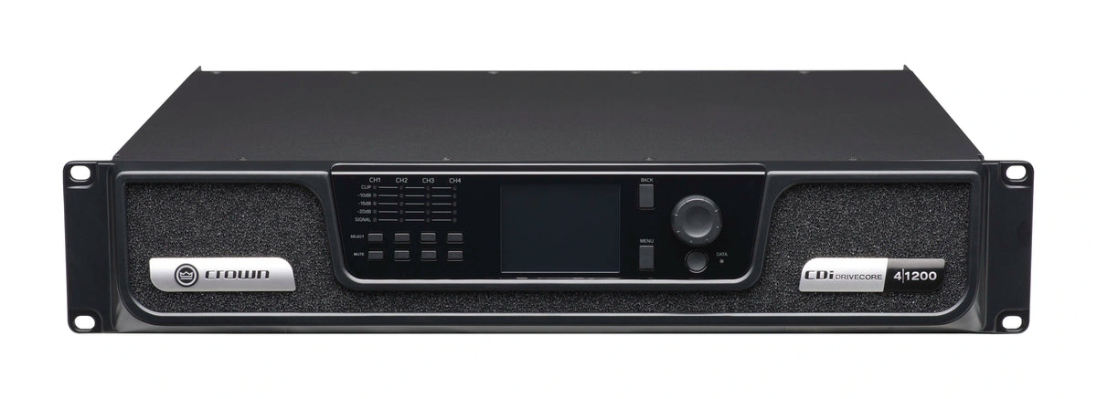 Crown CDi 4|1200, Analog input, 4 channel, 1200W per output channel