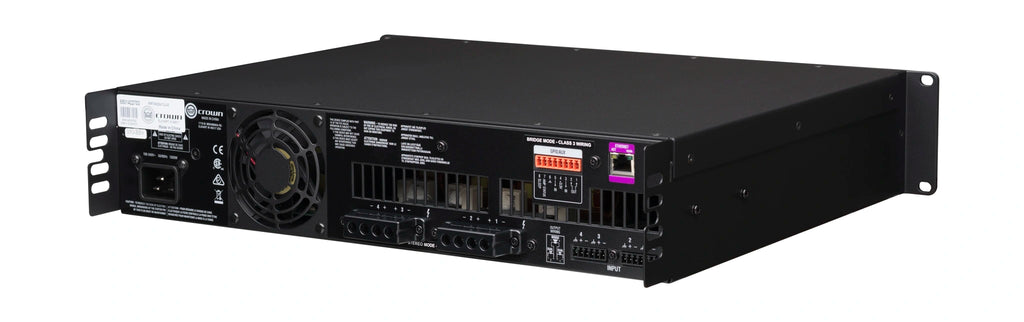 Crown CDi 4|1200, Analog input, 4 channel, 1200W per output channel