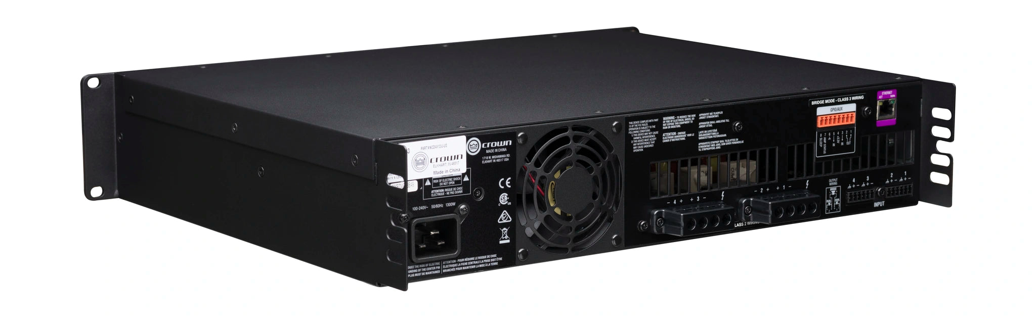 Crown CDi 4|1200 Analog input, 4 channel