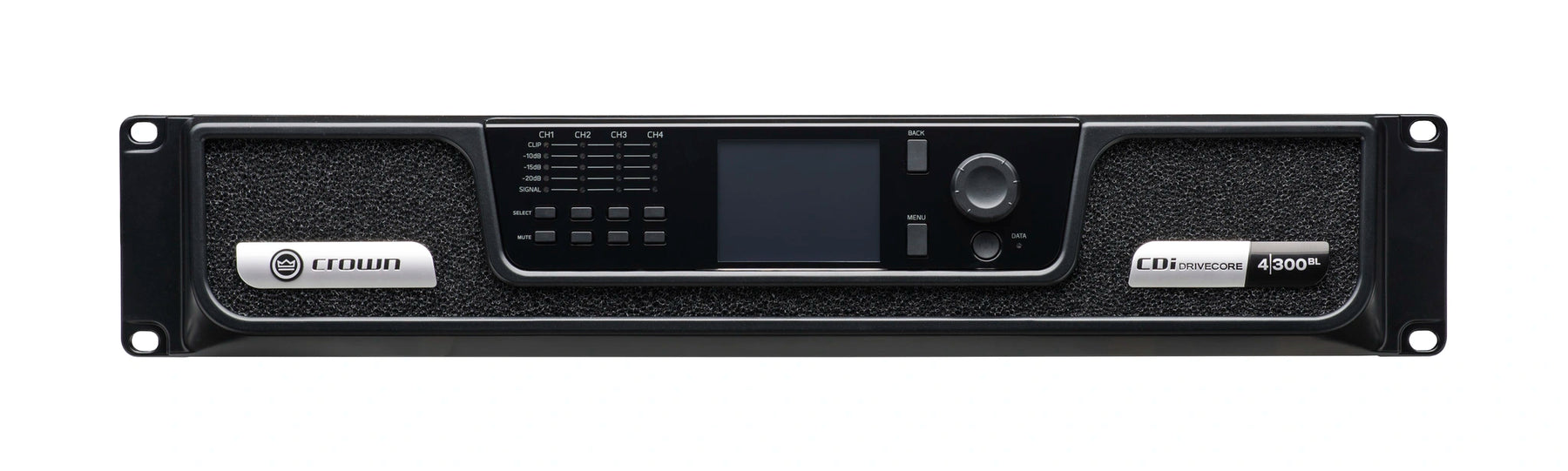 Crown CDi 4|300BL Analog + BLU link input, 4 channel