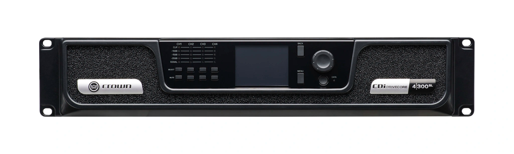 Crown CDi 4|300BL Analog + BLU link input, 4 channel