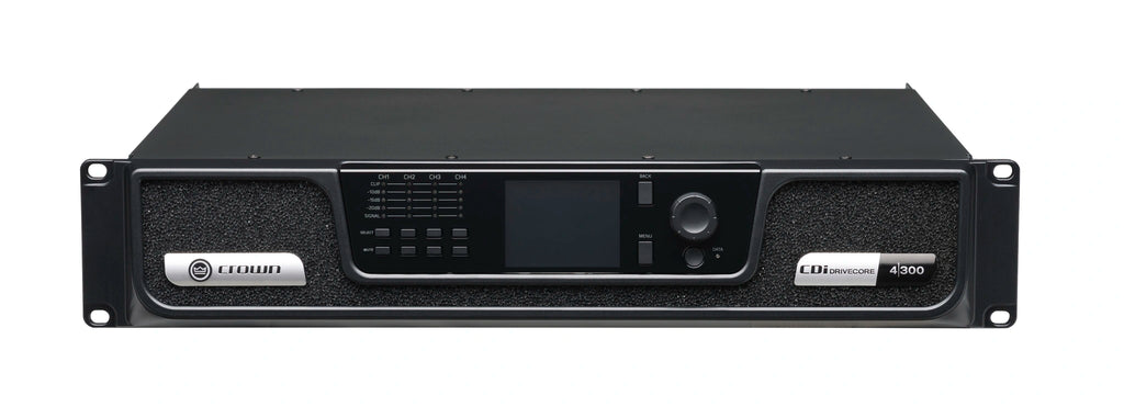 Crown CDi 4|300, Analog input, 4 channel, 300W per output channel
