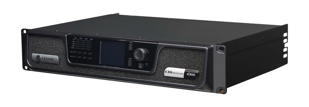 Crown CDi 4|300, Analog input, 4 channel, 300W per output channel