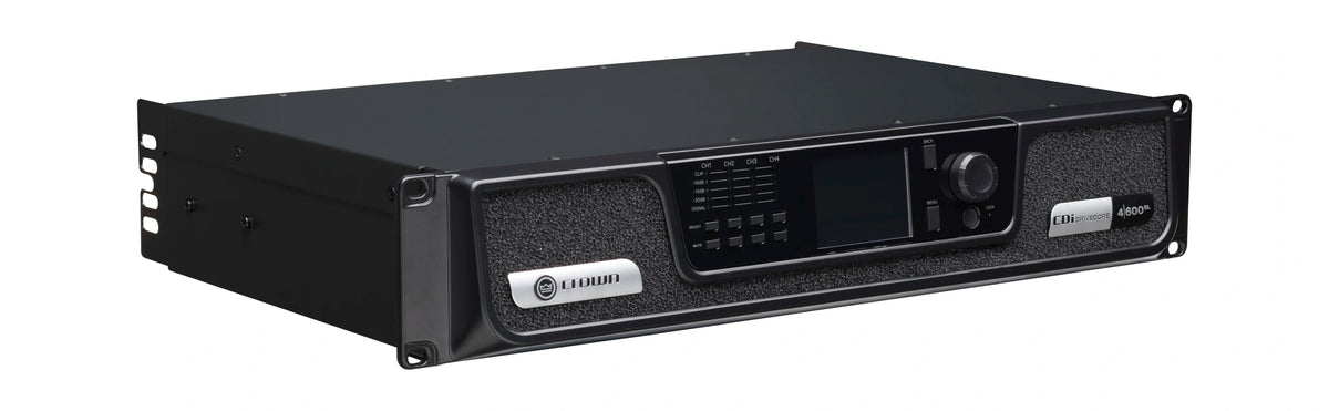 Crown CDi 4|600BL, Analog + BLU link input, 4 channel, 600W per output channel