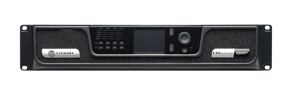 Crown CDi 4|600BL, Analog + BLU link input, 4 channel, 600W per output channel