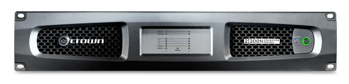 Crown DCi 2300 Two-channel, 300W @ 4Ω Power Amplifier with BLU link,